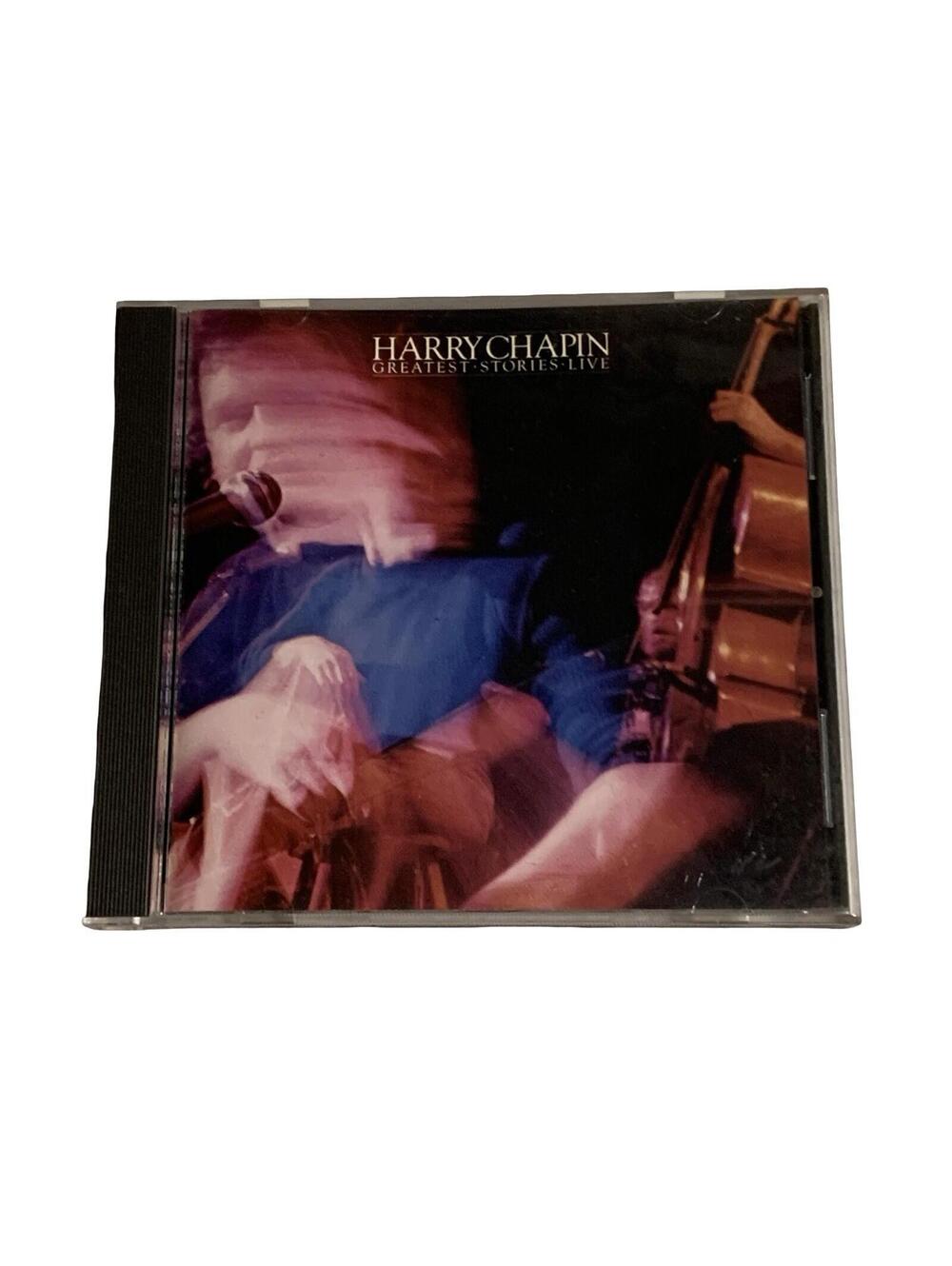 Harry Chapin Greatest Stories Live CD Elektra Folk Rock Singer-Songwriter